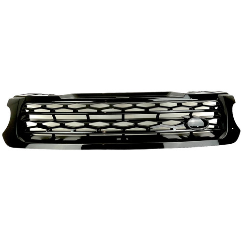 Black front grille - front,