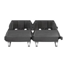 (2 Pack) Rubbermaid Slim Jim Trainable Dollys Black 60L & 87L Containers VAT Inc