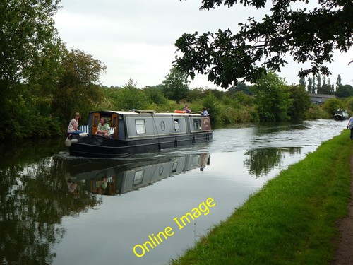 Photo 6x4 narrow boat - narrow, on