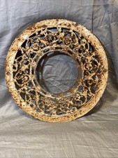 Antique Rusty Cast Iron Ornate