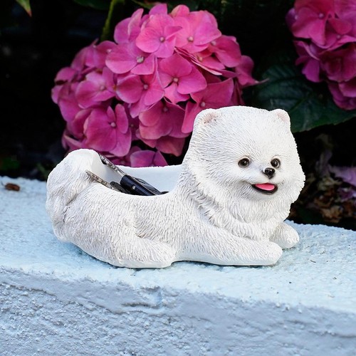 Pomeranian figurine key - figurine,