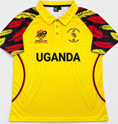 Uganda cricket jersey 2024 t20 - uganda,