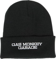 GAS MONKEY GARAGE Mens Official Embroidered Beanie