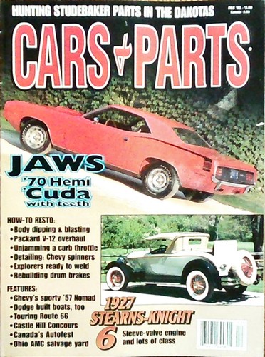 Cars parts magazine july - cars, &