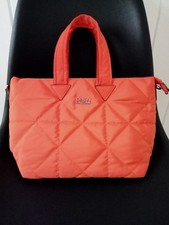 Coveri Collection , Womens Handbag , Orange , Medium with Several Pockets