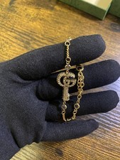 Gucci GG Gold Tone Bracelet