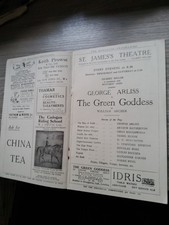 THEATRE PROGRAMME 1923,LONDON