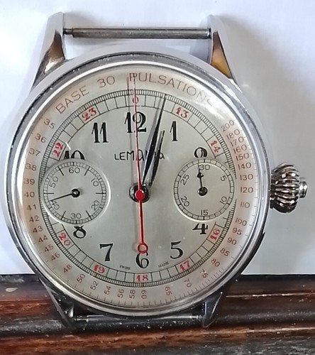 Big chronograph lemania - chronograph,