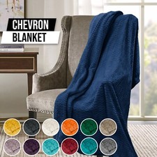 Super Soft Plush Chevron Faux