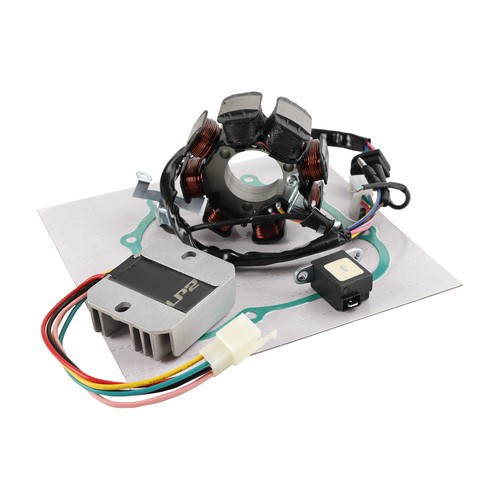 Stator voltage regulator - +,