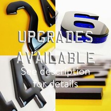 Upgrades for 4D Number Plates