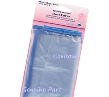 SEWING MACHINE DUST COVER (CLEAR) STRONG PVC STORAGE COVER FITS BROTHER