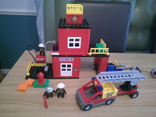 Duplo fire station 4664 lego - fire,