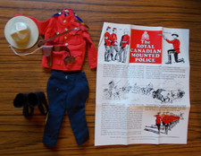 Vintage Action Man Palitoy 1977 The Royal Canadian Mounted Police Uniform 34137