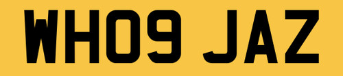 Jaz private car - jaz's, number
