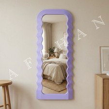 110cm Wave Mirror Long Wall