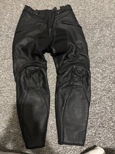 Dainese leather motorcycle riding pants, size 50