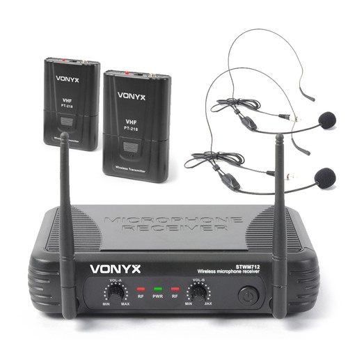 Vonyx stwm712h vhf - vhf, wireless