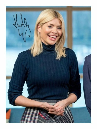 Holly willoughby autograph - willoughby,