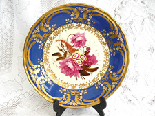 COALPORT   ** ROSE, AURICULA + PEONY **    PLATE   COMPTON + WOODHOUSE 1994