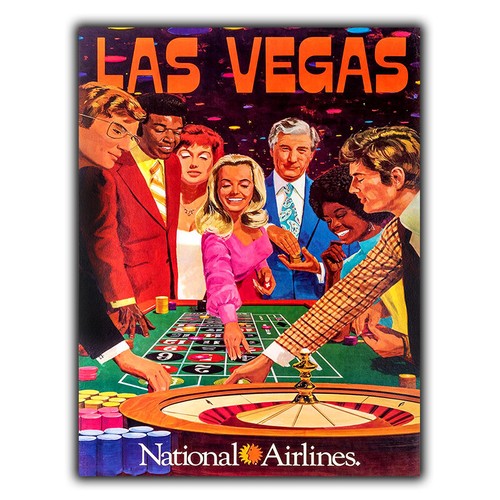 Las vegas sign wall plaque - las,