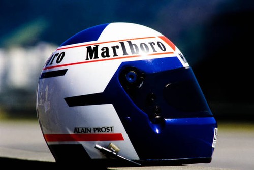 Alain prost helmet brazilian - prost's,
