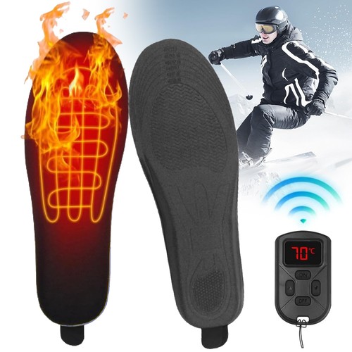 Heated insoles with - insoles, remote
