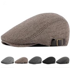 Mens Peaky Blinders Flat Cap