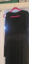 GOTHIC DRESS FROM DISTURBIA- BLACK-SZ 18-BRILL !!!!!