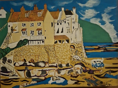 Seafront paintings robin - seafront, of