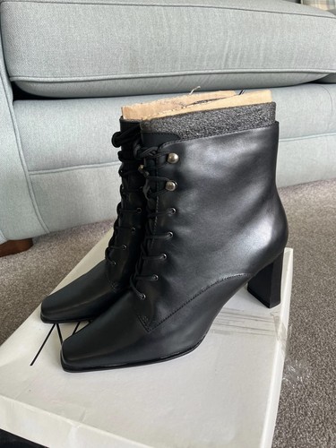 Brand new box black leather - brand,