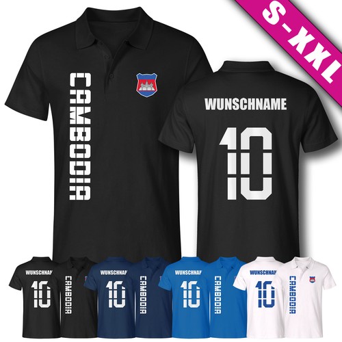 Cambodia polo - cambodia, shirt