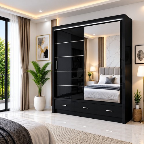 Florence high gloss - high, sliding