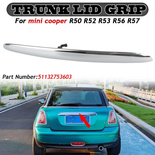 Rear trunk boot - boot, handle