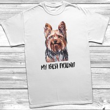 My Best Friend Yorkshire Terrier Kids T-Shirt Pet Dog Family Boys Girls Unisex
