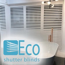 PLANTATION SHUTTER BLINDS - ORDER SAMPLE - PEARL - LOW PRICE- £164 PSM