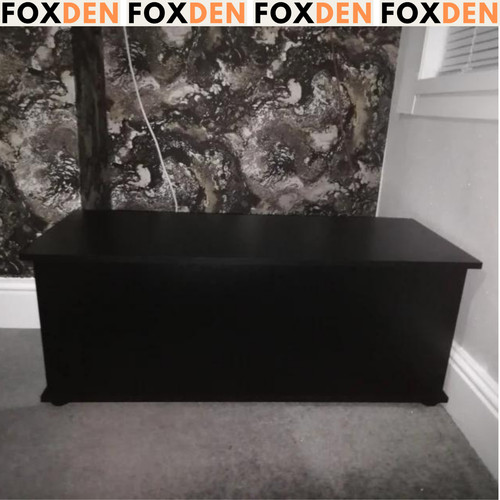 Wooden storage box bench seat - bench,