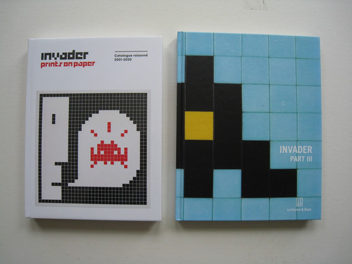 Space invader art books - books,