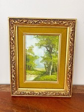 Vintage Framed Landscape Oil