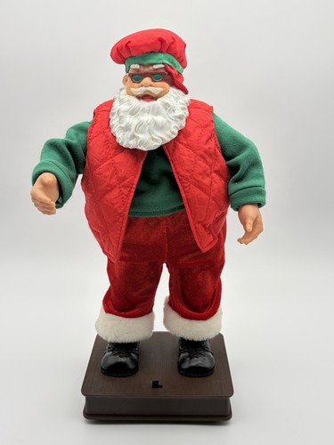 Vintage 1999 rockin santa - vintage,