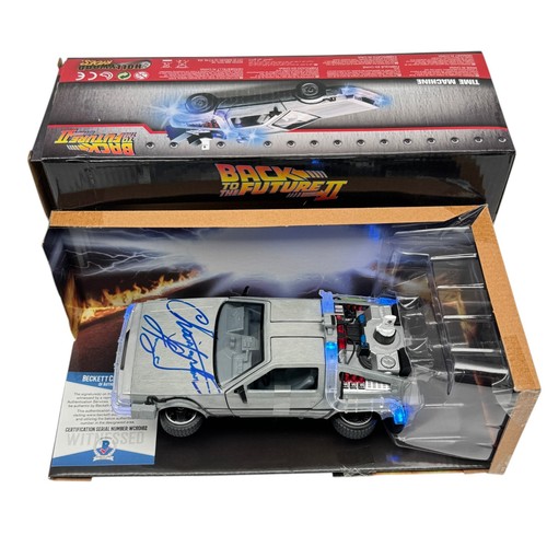Christopher lloyd signed back - christopher,