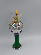 Disney Store Exclusive Tinkerbell Christmas Tree Topper Peter Pan Glitter Stars