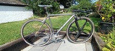 Retro Track Bike Fixie - Campagnolo  Chorus - Spinergy - Fillet Brazed