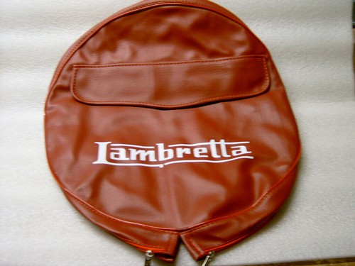 Lambretta spare wheel cover - lambretta,
