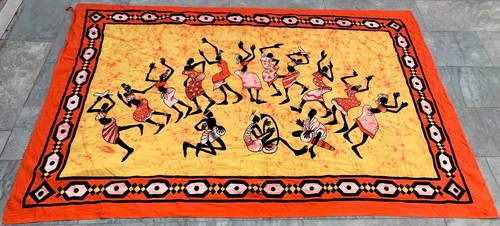 Mud cloth handmade large - mud,