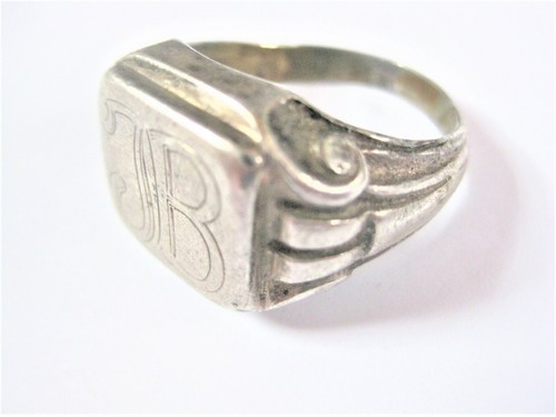 Antique signet ring genuine - antique,