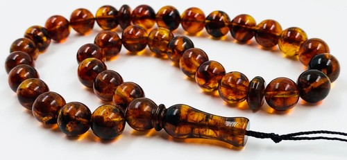 Natural baltic amber prayer - baltic,