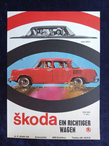 Skoda 1000 original - mb,