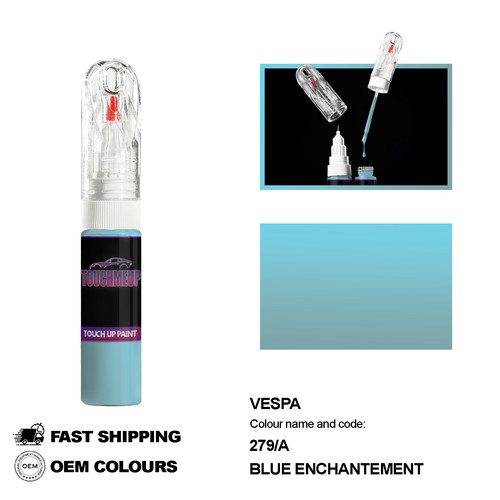 For vespa blue enchantement - for,