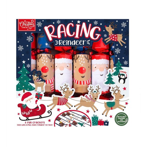 Christmas crackers racing - 6,